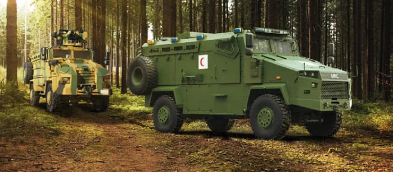 Η Τουρκία εξαγάγει νέα παρτίδα θωρακισμένων οχημάτων στην Τυνησία